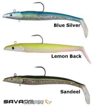 Savage gear Sandeel 20cm 150g 2+1 Adet Sahte Balık