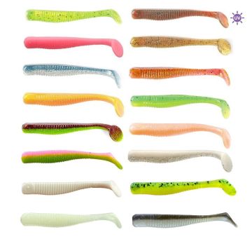 Lucky John Long John 3.1'' (7.87 cm) 8P Silikon Yem