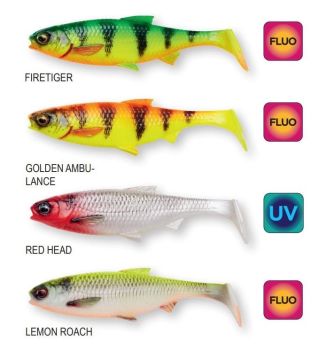 Savage Gear 3D River Roach 8 cm 5 gr Dark Water Mix 4 Adet