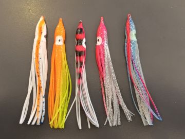 Mutant 3579 Octopus Pride 12cm Ahtapot Sübye 5'li Paket Suni Yem