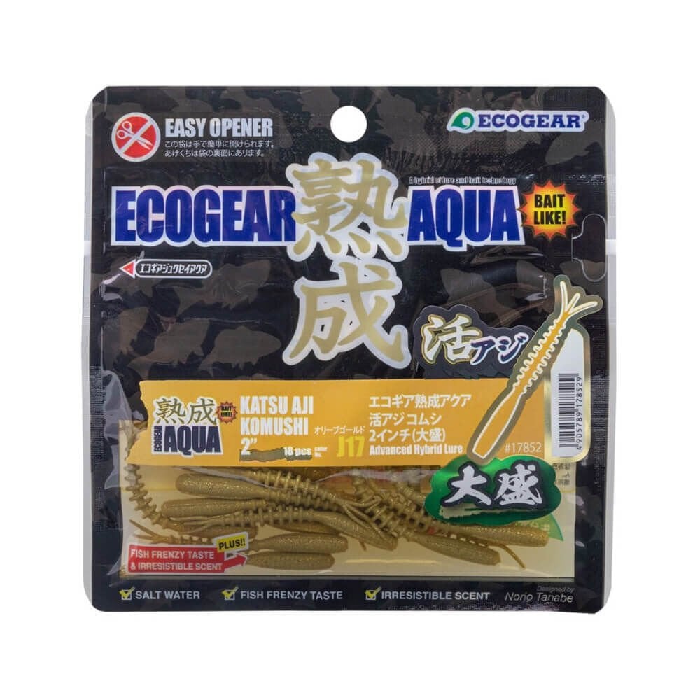 Ecogear Aqua Katsu Aji Komushi 4.3 cm LRF Silikon